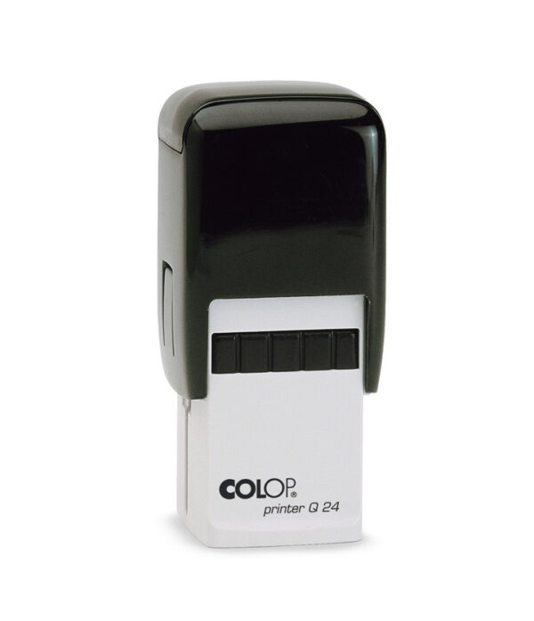 Colop Printer Q 24 - (24 x 24 mm) - bez štočku a polštářku Barvy otisku (polštářku): černá