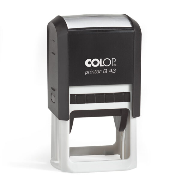 Colop Printer Q 43 - (43 x 43 mm) - bez štočku a polštářku Barvy otisku (polštářku): černá