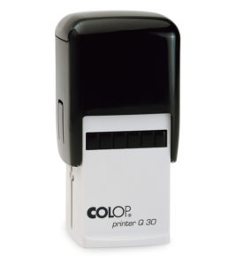 Colop Printer Q 30 - kompletní razítko (31 x 31 mm) Barvy otisku (polštářku): černá